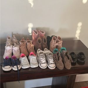Toddler Size 4 Shoes Lot